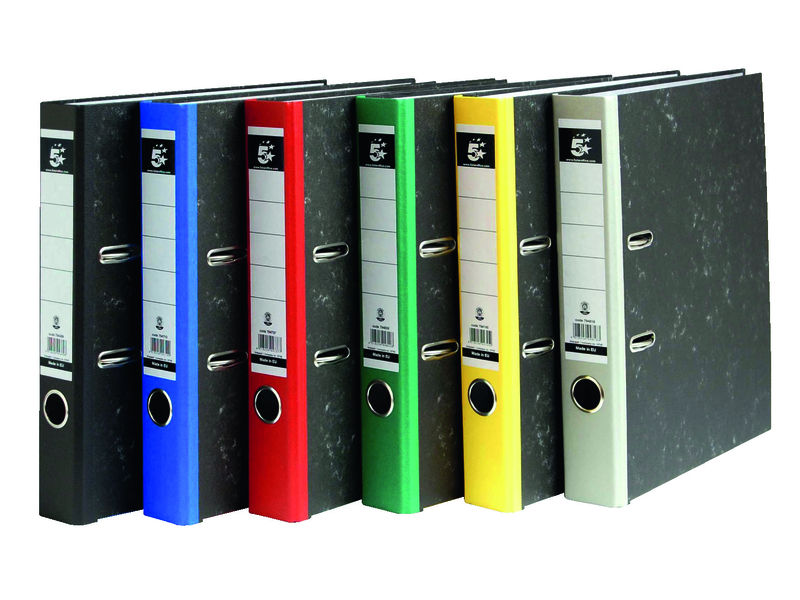 Archivador A4 color rado 80 negro b.a