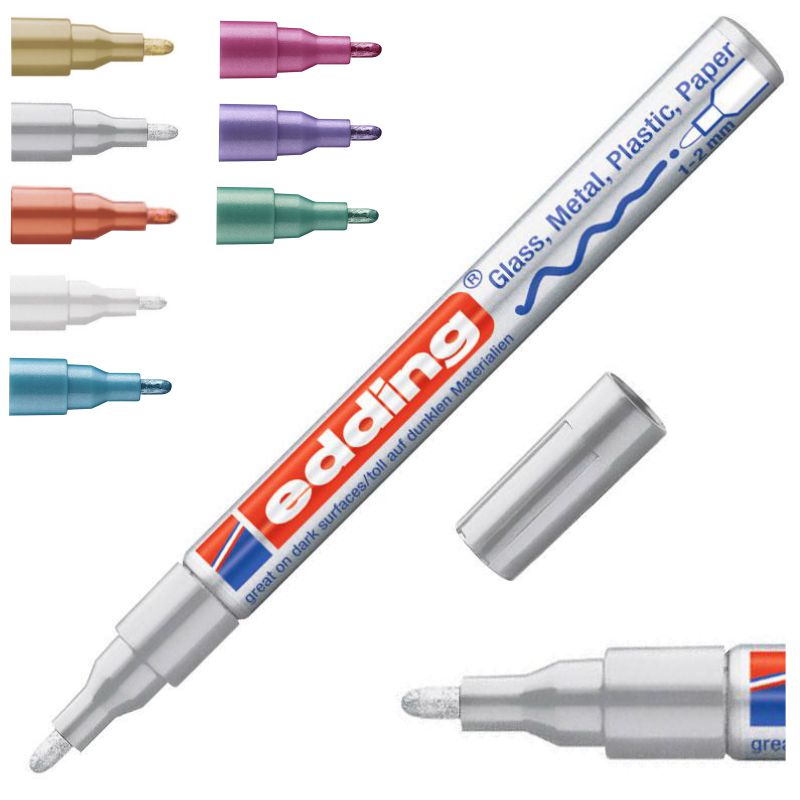 Permanente edding plata 751