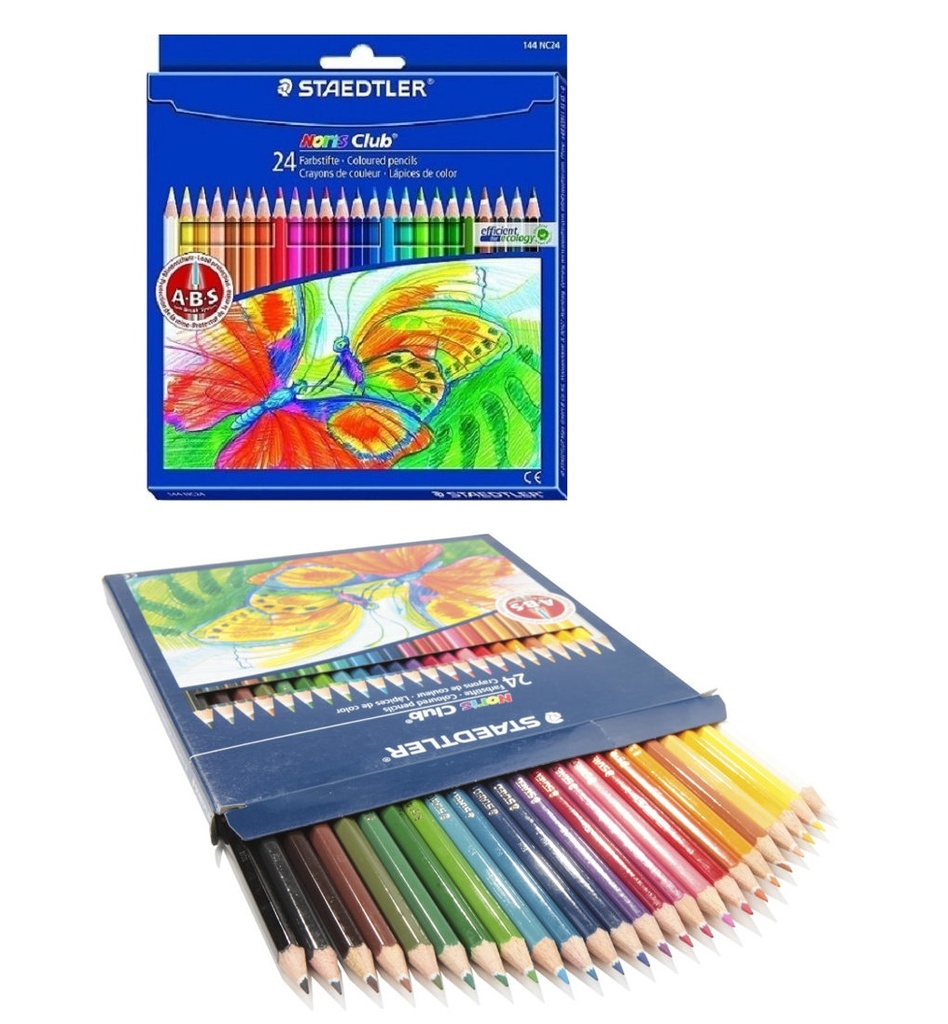 LAPICES DE COLORES PERC PURE 24u