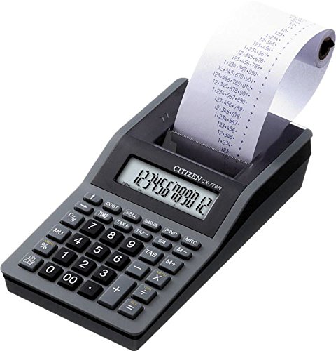 Calculadora impresora cx-77bn citizen con pantalla