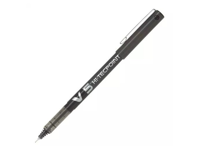 Roller Pilot v5 negro 0.5 tinta liquida