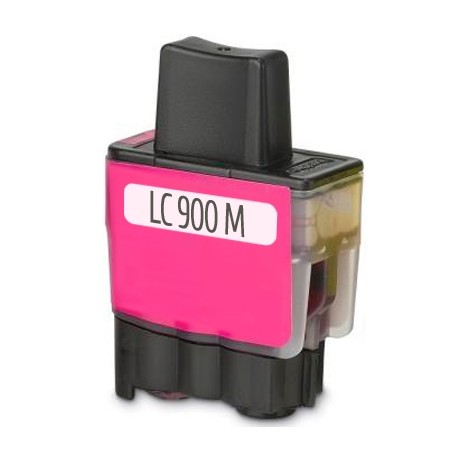 Cartucho tinta compatible Brother lc900 magenta