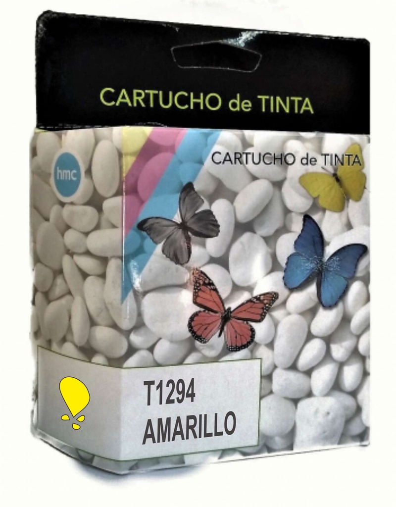 Cartucho tinta compatible Epson t1294 amarillo