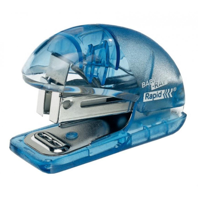 Grapadora baby-ray rapid azul