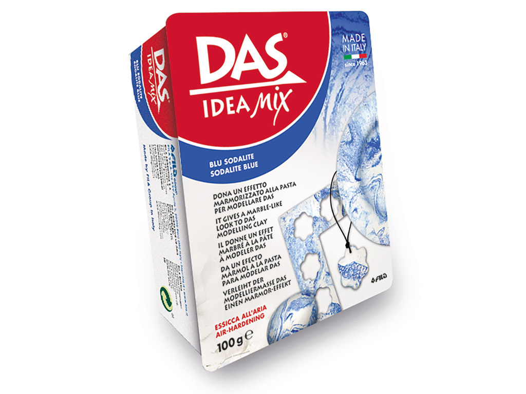 Pasta modelar das idea mix azul sodalita