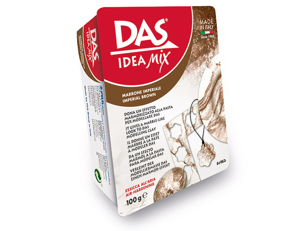 Pasta modelar das idea mix marrón imperial