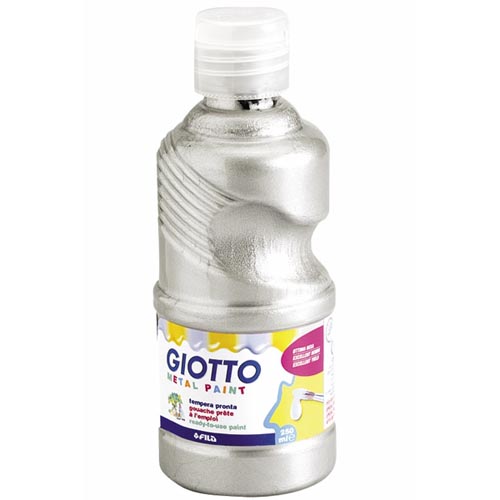 Giotto tempera pearl plata 250ml