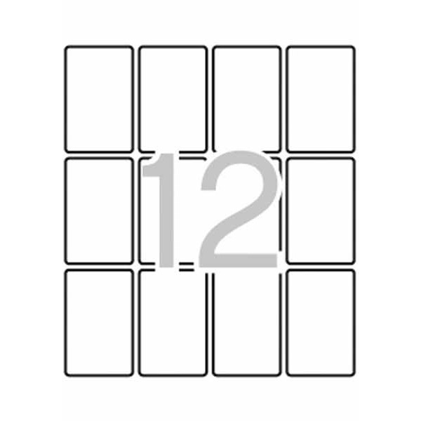 Blíster A5 etiquetas adhesivas 34x53mm Apli