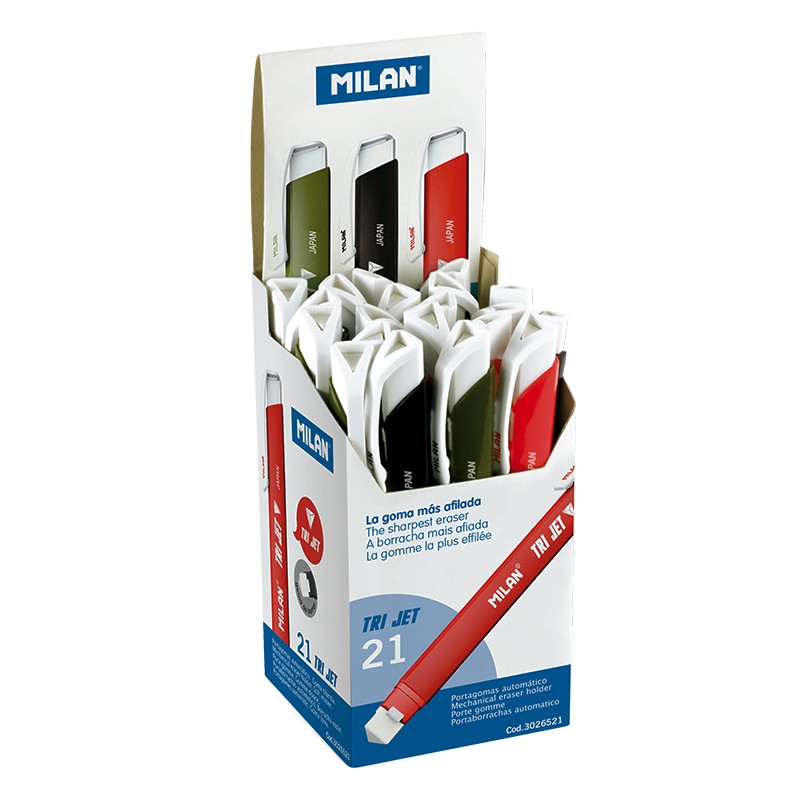 Caja 21 porta gomas Milan