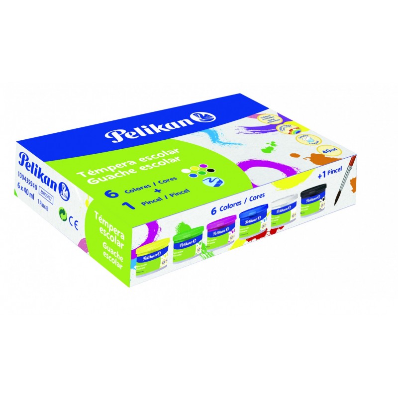 Hobby tempera 6u.40ml Pelikan