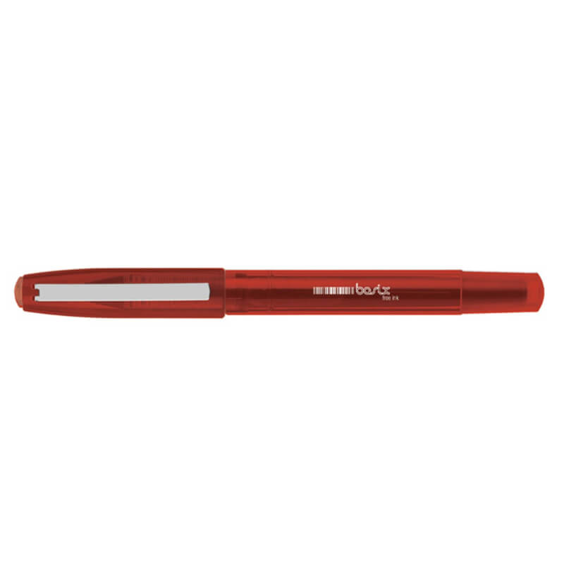 Bolígrafo inoxcrom btl-free ink office rojo cj12un