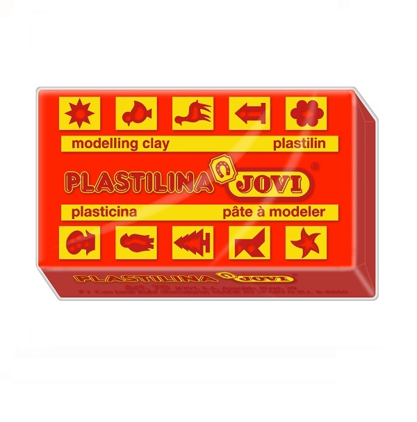 Plastilina rojo 50grs. Jovi