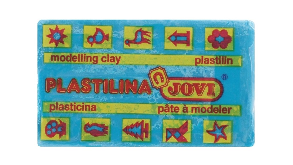 Plastilina azul claro 50grs. Jovi