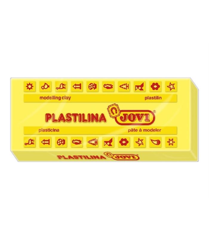 Plastilina amarillo 150grs. Jovi