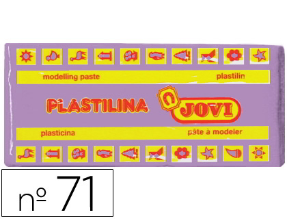 Plastilina lila 150grs. Jovi
