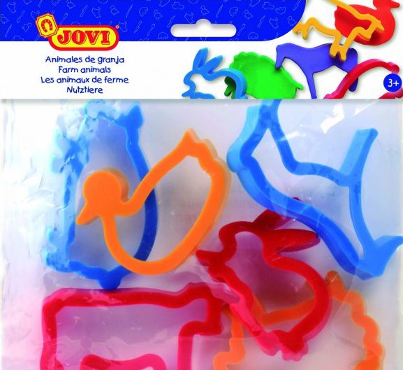 Moldes animales de granja 26 piezas