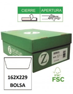 C/250u. Sobre 162x229 Zelatun