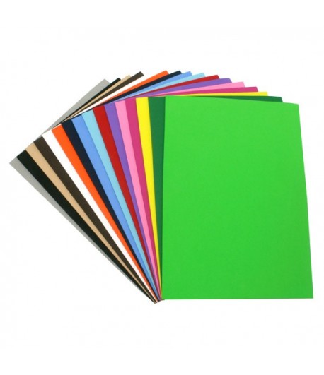 Goma eva lisa A4 color blanco hoja Fixo