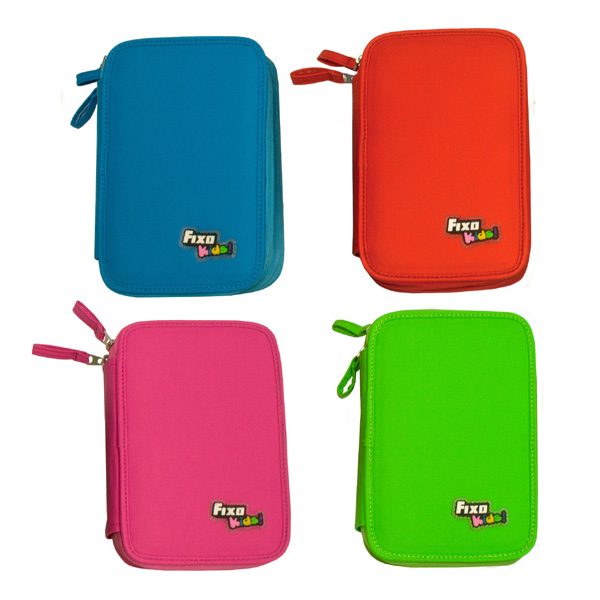 Plumier Fixo Kids 2 pisos verde