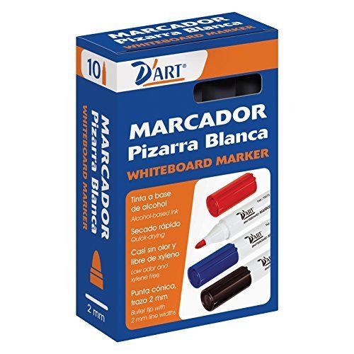 Marcador pizarra azul