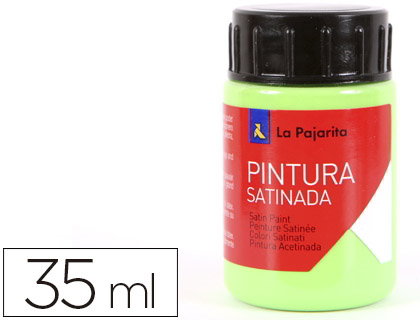 Pajarita satinada l-37 verde loro  35ml
