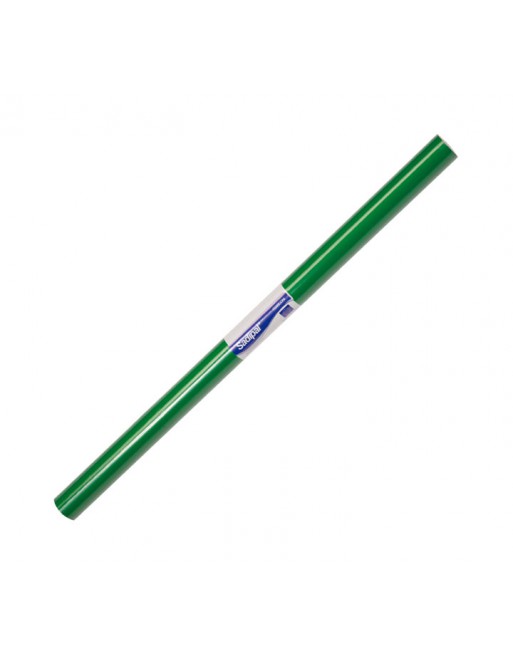 Papel charol verde rollo 0,5x2m. Sadipal