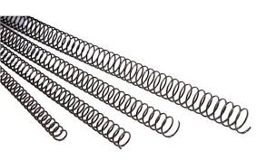 Espiral metálica 28 mm Caja 50 unidades