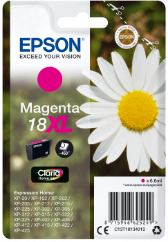 Cartucho tinta original Epson 18xl magenta