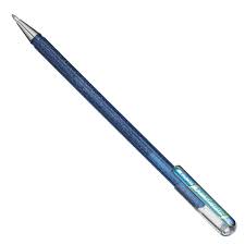 Bolígrafo Pentel hybrid dual metallic azul