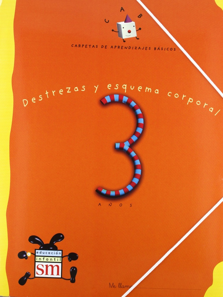 Destrezas y esq.corporal/carpetas 3 años