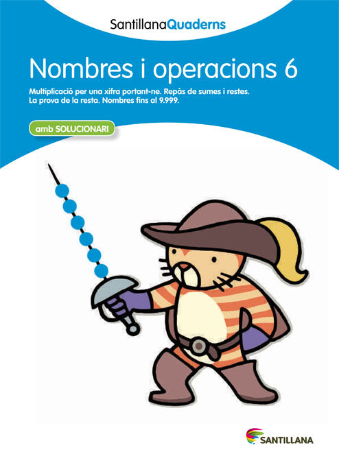 Llibre nombres i operacions, educ prim. Santillana