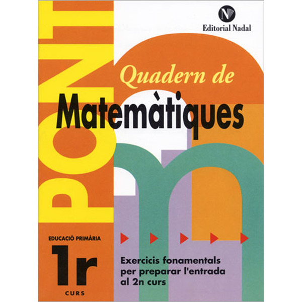 Pont quadern matematiques 1r primaria