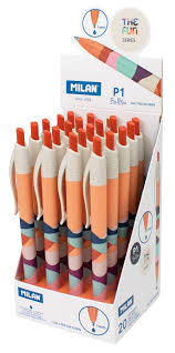 Bolígrafos P1 The Fun Caja Expositora 20