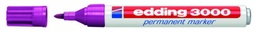 Rotulador edding 3000 lila permanente