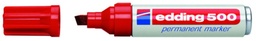 [500/02] Edding 500 rojo permanente 2-7mm