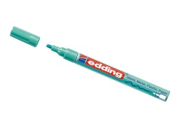 Marcador edding 751 metalizado dorado