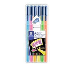[323SB6CS102] C/6 rotuladores triplus colores neón