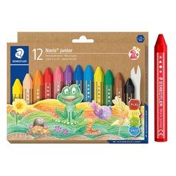 [224C12] Cera Staedtler noris junior 12 colores