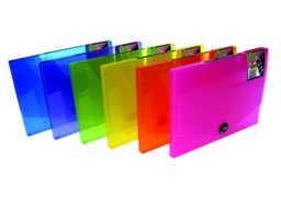 [9F202-57-4] Carpeta proyectos con velcro naranja