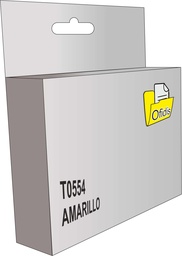 [T0554] Cartucho tinta compatible Epson t0554 amarillo
