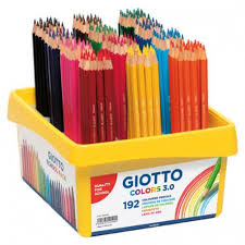 Lápices colores 3.0 Giotto schoolpack 192 uds