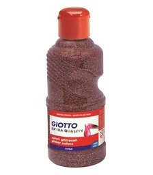 [531207] Giotto tempera glitter bronce 250ml.
