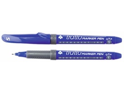 [806901] Marcador permanente alcohol tratto azul s