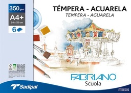 [F74233260] Paqueteuete 6h acuar 24x32 350g A4+