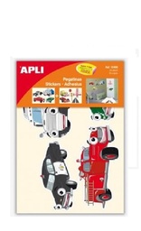 [12488] Vinilo quita y pon camiones