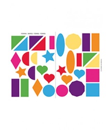 [12826] Bolsa 4 hojas gomets fomras geometricas