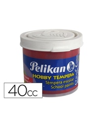 [742/40 34] Tempera Pelikan carmin 40ml.