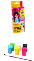 [520] Témpera escolar jovi caja 6 colores