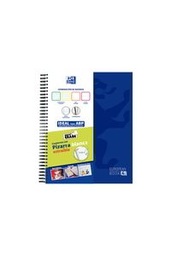 [400120642] Cuaderno espiral TED Oxford EB4 A4 120H Write&Erase + Separadores-Combinacion rayados