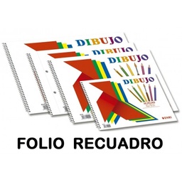 [112033] BLOC DIBUJO PAJARITA FOLIO LISO 125GR.C/MARGEN 20h
